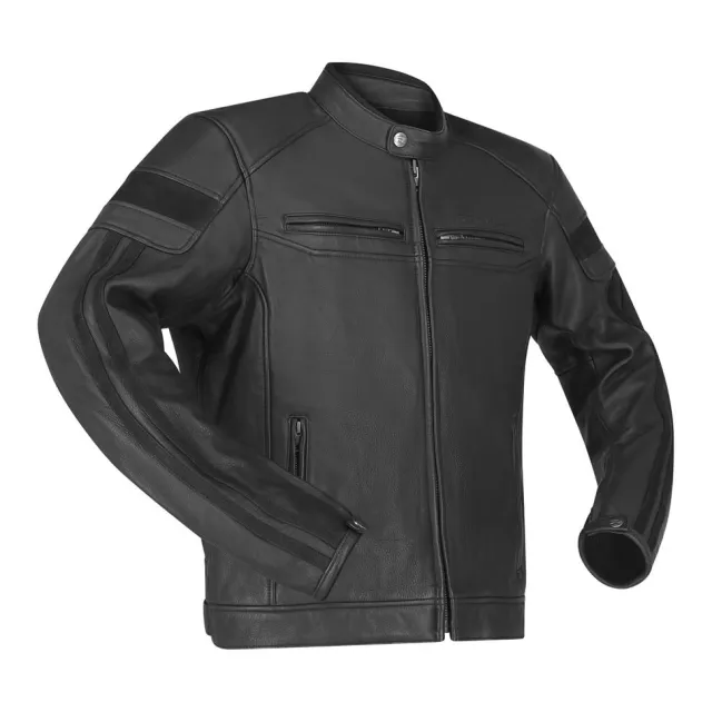 Richa Jassen-RETRO RACING JACKET BLACK EDITION